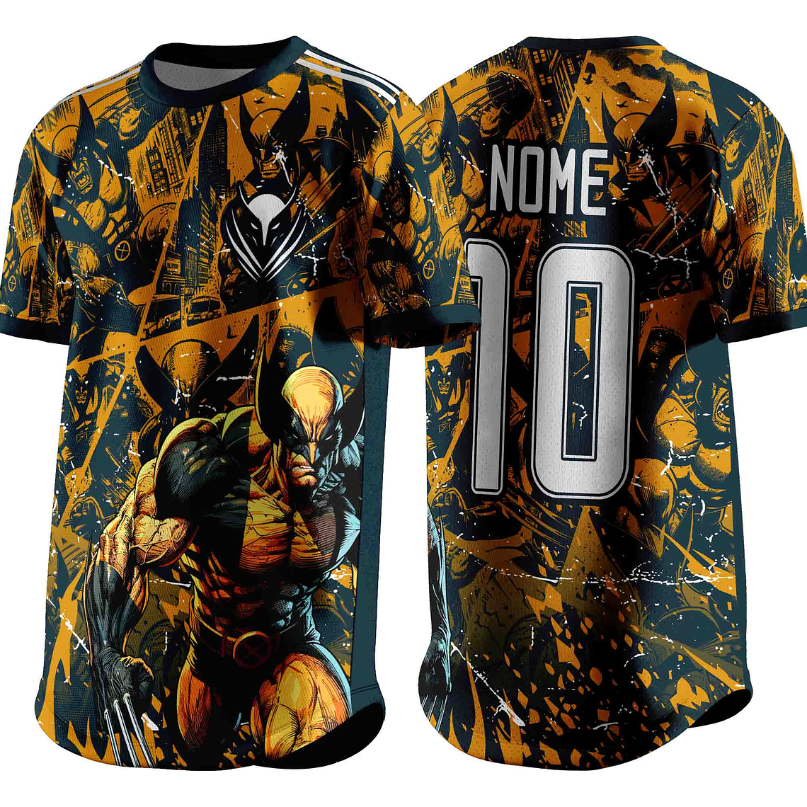 Arte Vetor Camisa InterClasse Wolverine 373 1