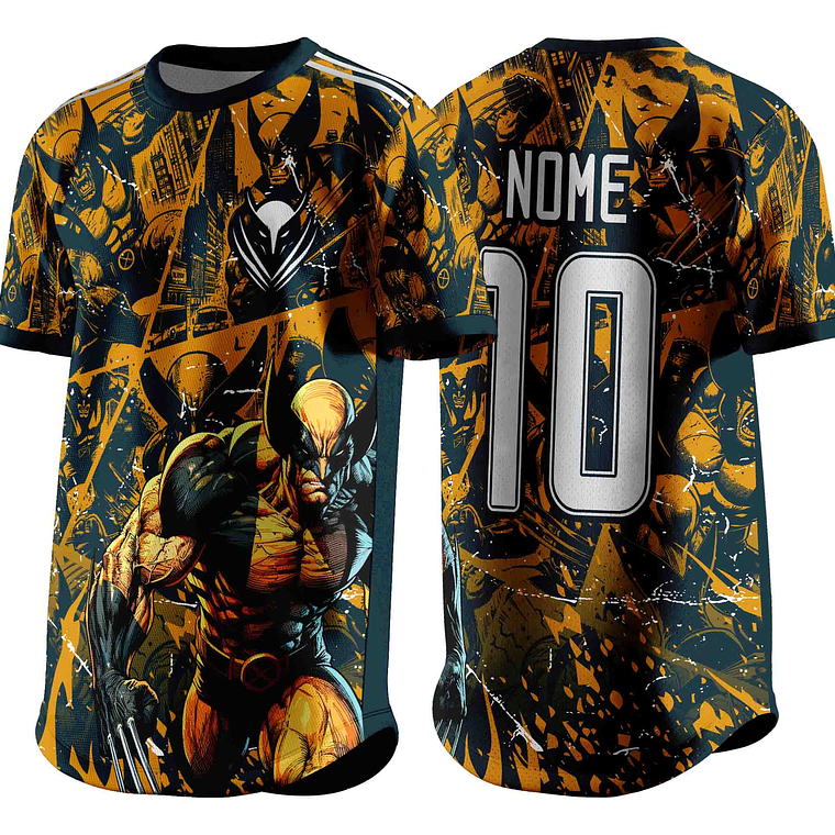 Arte Vetor Camisa InterClasse Wolverine 373 1