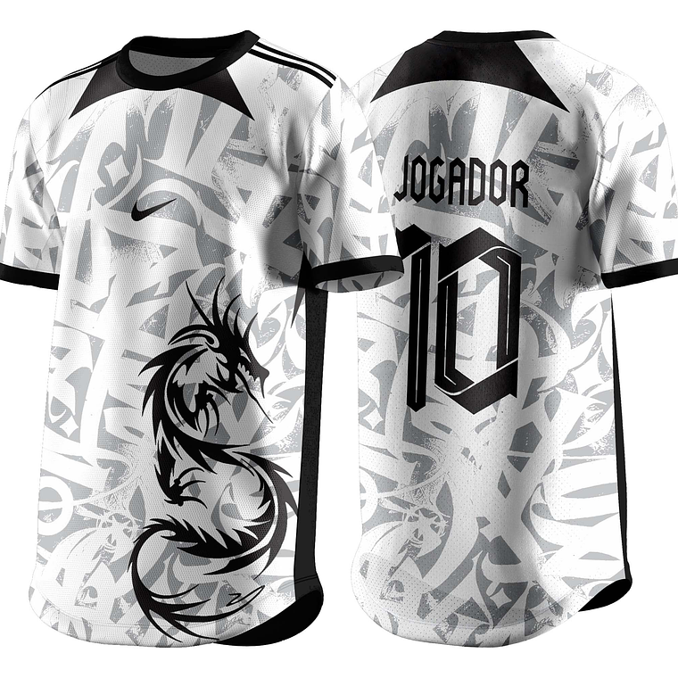 Arte Vetor Camisa InterClasse Dragão 372 1