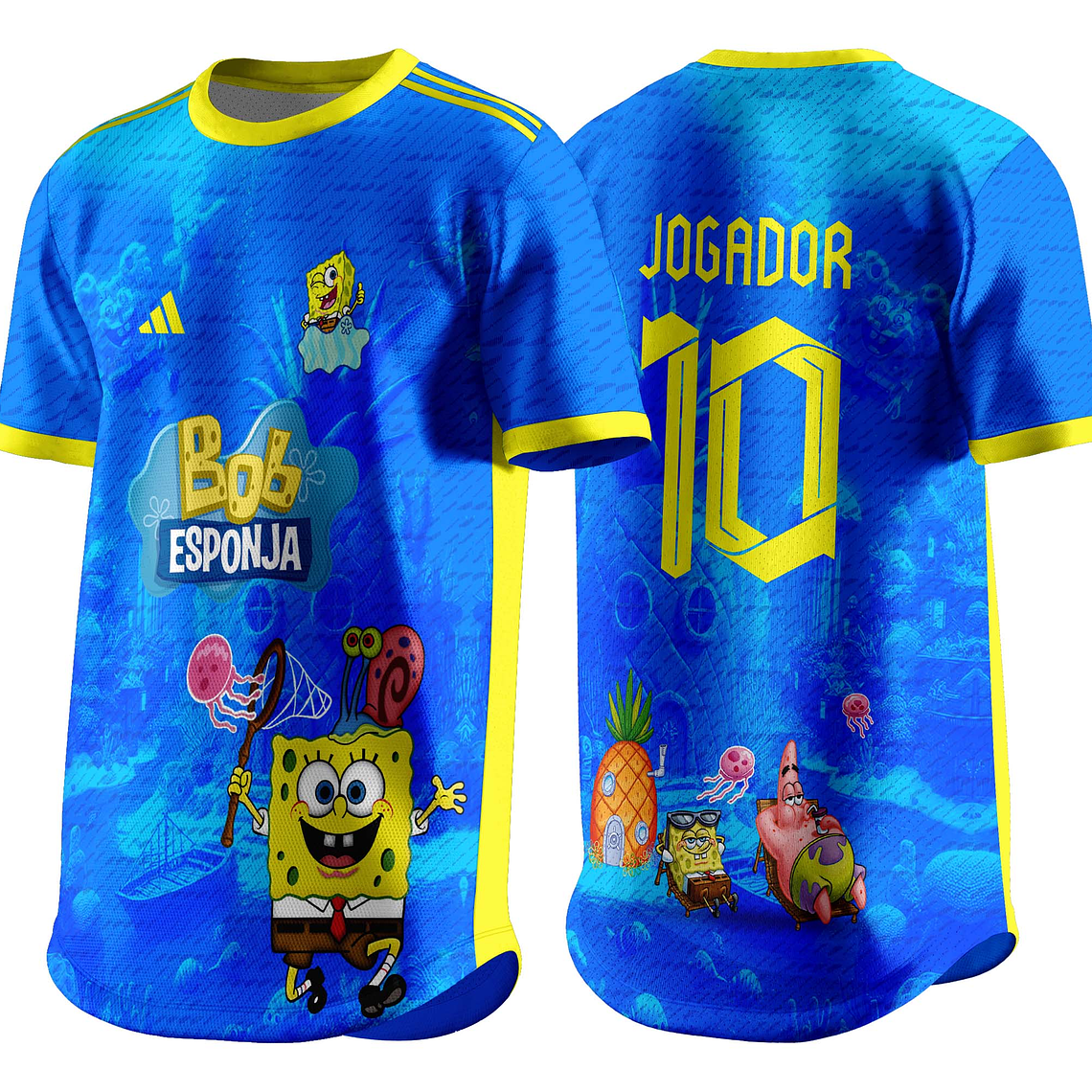 Arte Vetor Camisa InterClasse Bob esponja 371 1