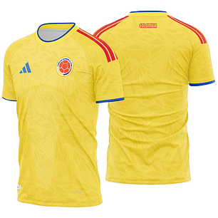 Arte Vetor Camisa Colombia Local 2026