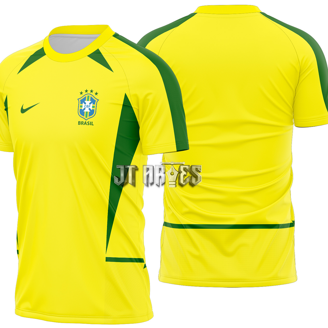 Arte Vetor Camisa Brasil Local 2002 1