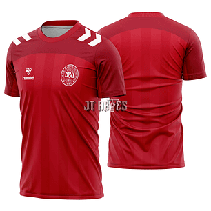 Arte Vetor Camisa Dinamarca Femenino Local 2025