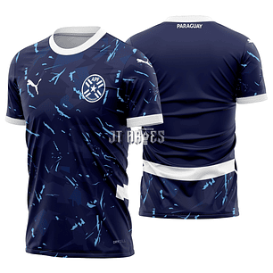Arte Vetor Camisa Paraguay Concept 2025