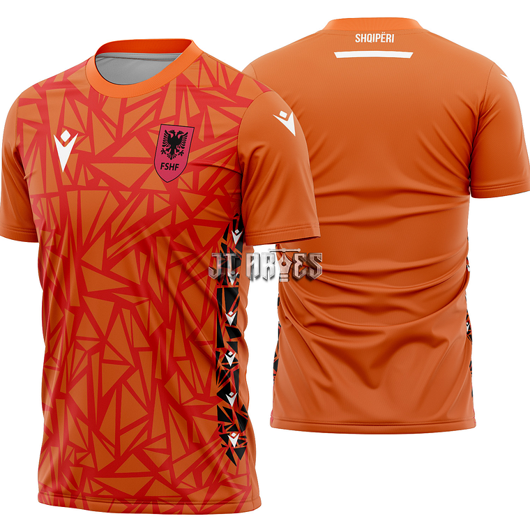 Arte Vetor Camisa Albania Goleiro 2025-2026 1