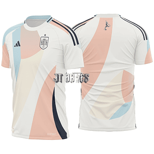 Arte Vetor Camisa Espanha Women's Visita 2025-2026