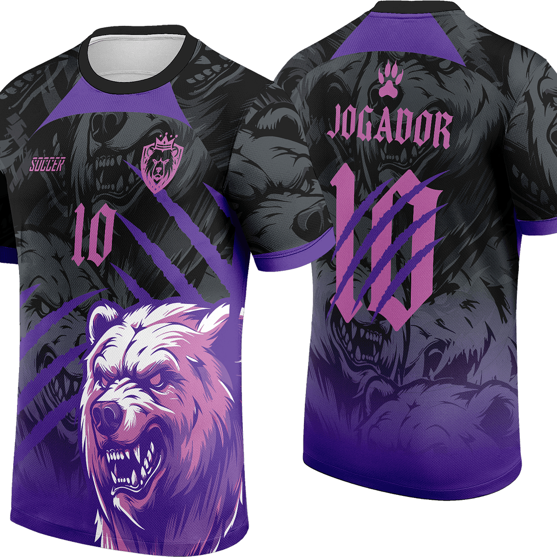 Arte Vetor Camisa InterClasse Urso 333 1