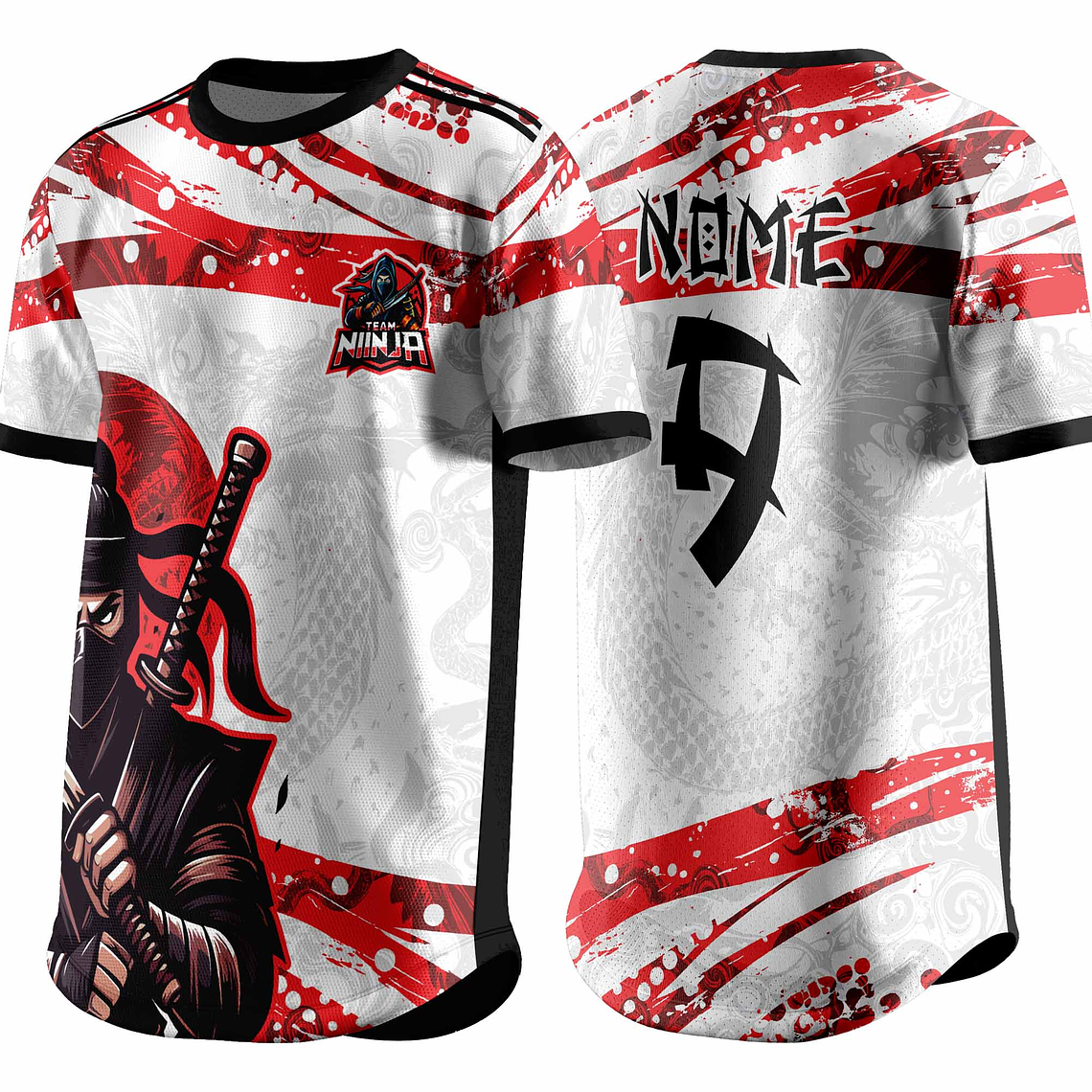 Arte Vetor Camisa InterClasse Ninja 305 1