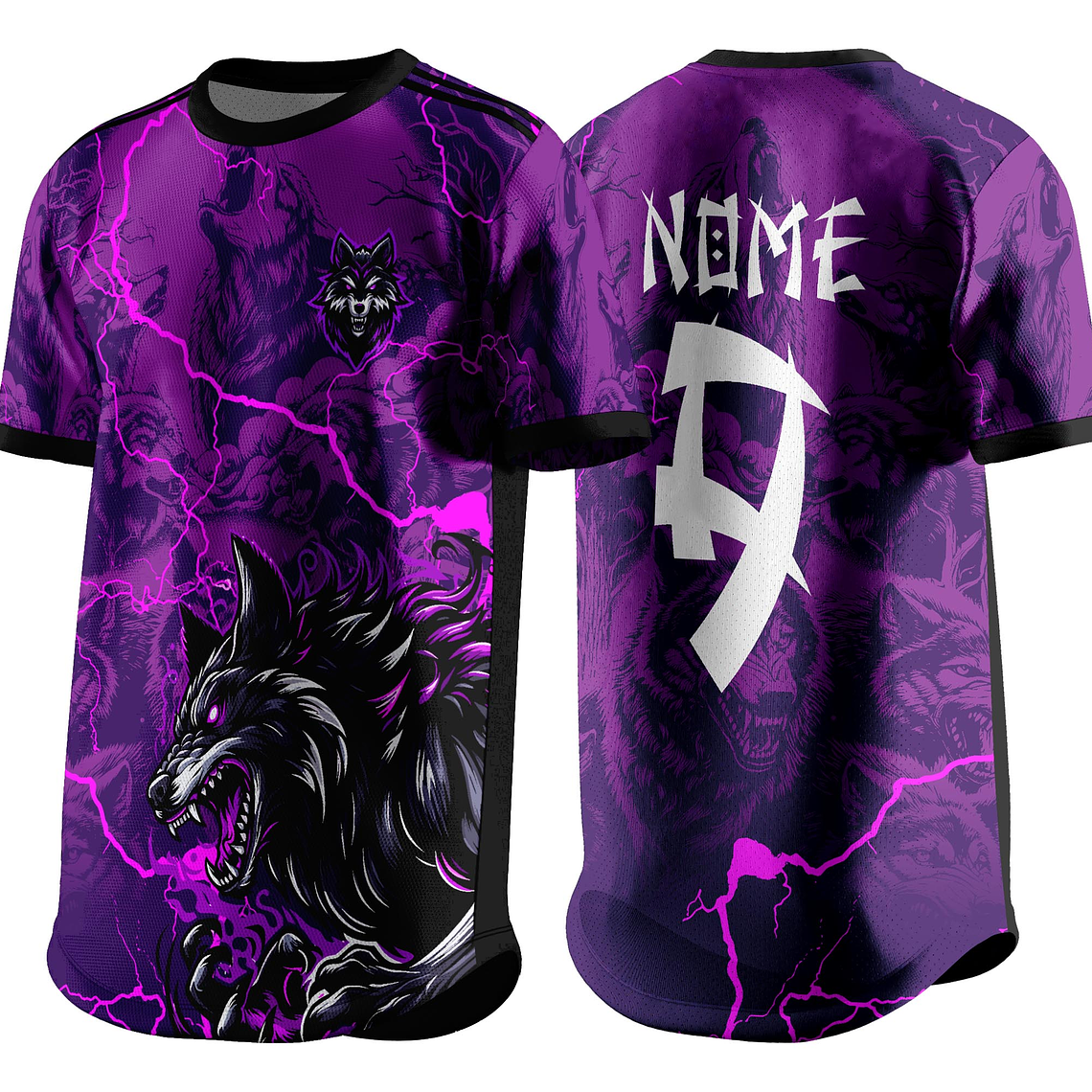 Arte Vetor Camisa InterClasse Lobo 303 1