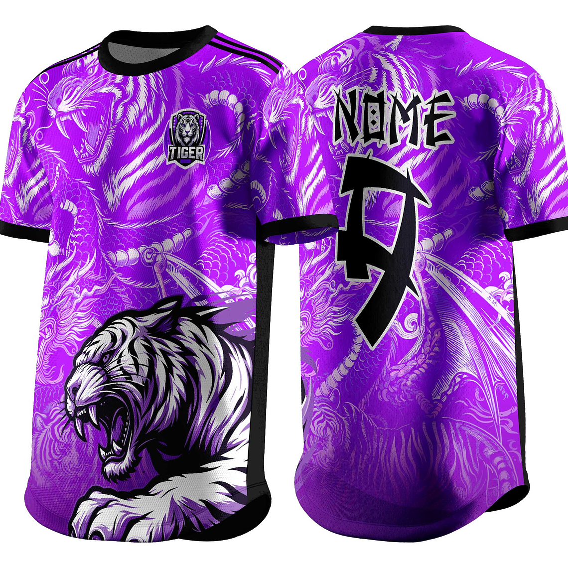 Arte Vetor Camisa InterClasse Tigre 293 1