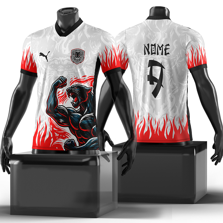 Arte Vetor Camisa InterClasse Pantera 284 1