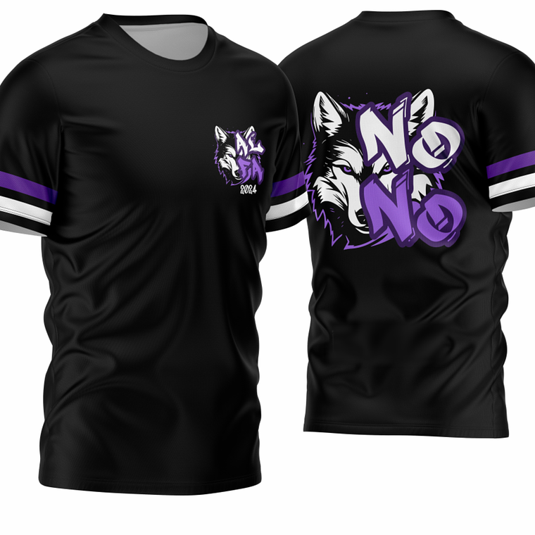 Arte Vetor Camisa formandos nono ano alfa lobo Mod-149 1