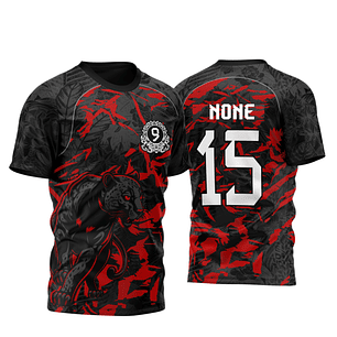 Arte Vetor Camisa formandos nono ano vermelha pantera Mod-47