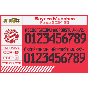 Fonte do Bayern Munchen 2024-25