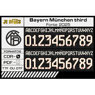 Fonte FC Bayern Munchen Third 25-26