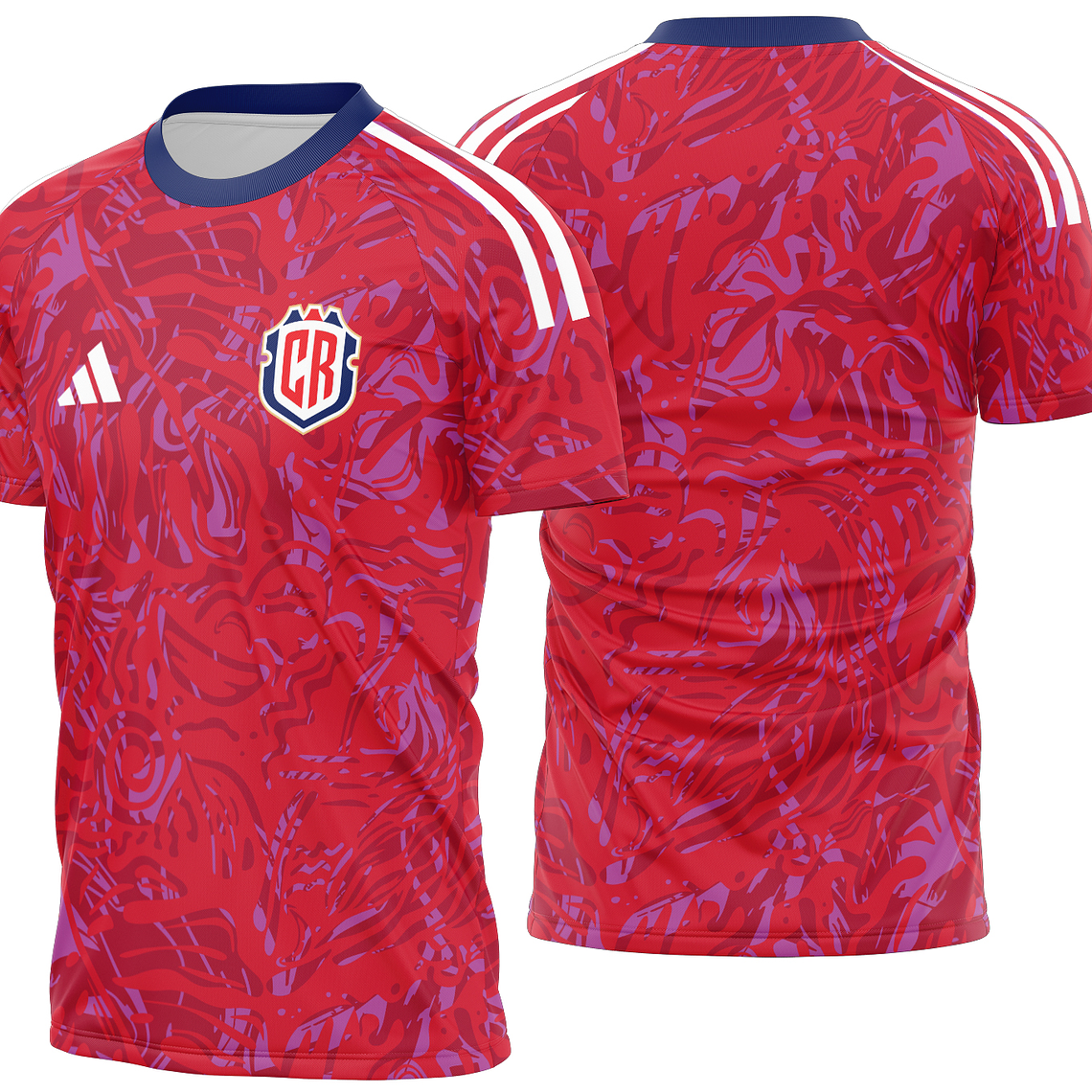 Arte Vetor Camisa Costa Rica Local World Cup 2026 1