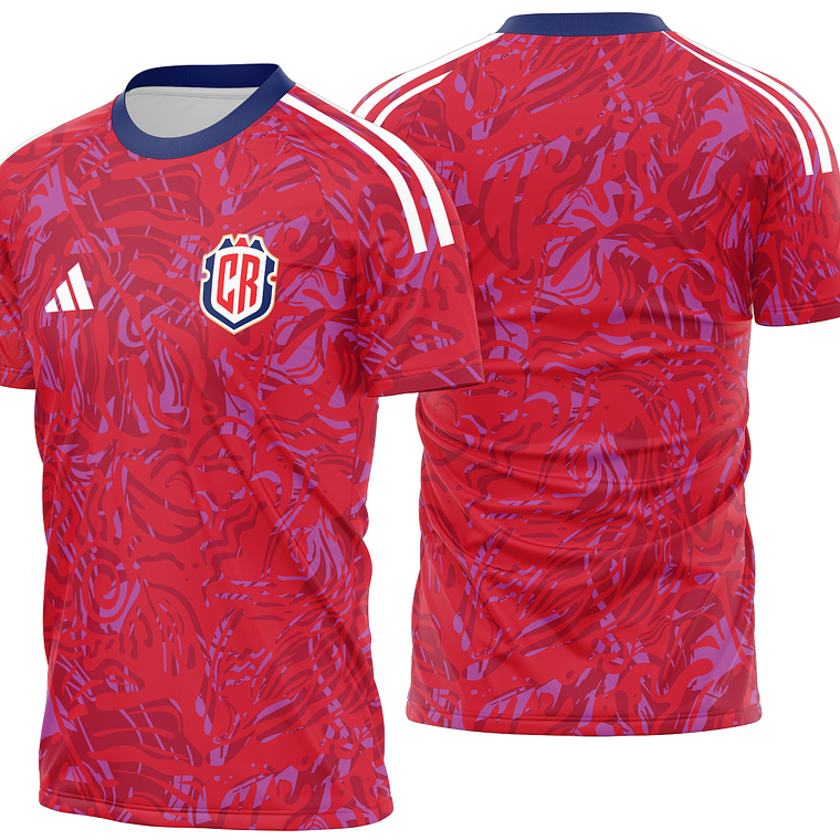 Arte Vetor Camisa Costa Rica Local World Cup 2026 1
