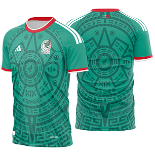 Arte Vetor Camisa México local World Cup 2026