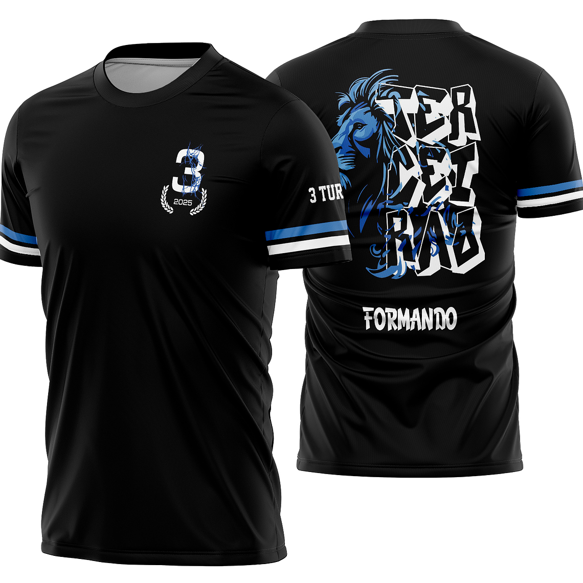 Arte Vetor Camisa terceirão leão Mod-313 1