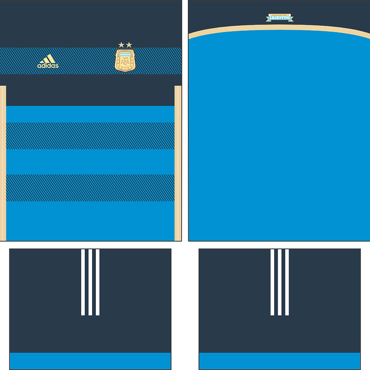 Arte Vetor Camisa Argentina Visita 2014 1