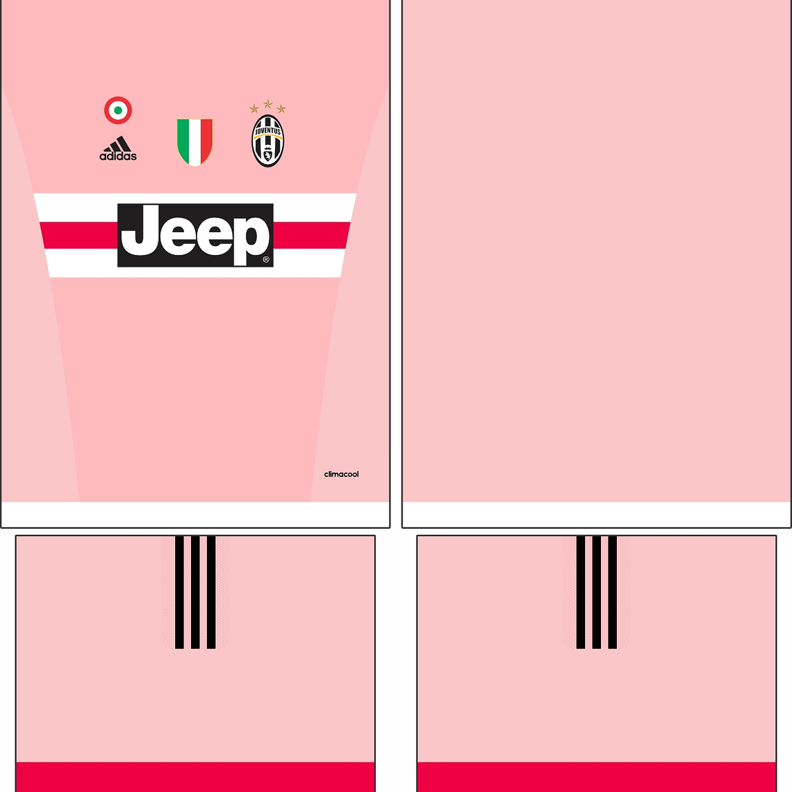 Arte Vetor Camisa Juventus Visita 2015-2016 1