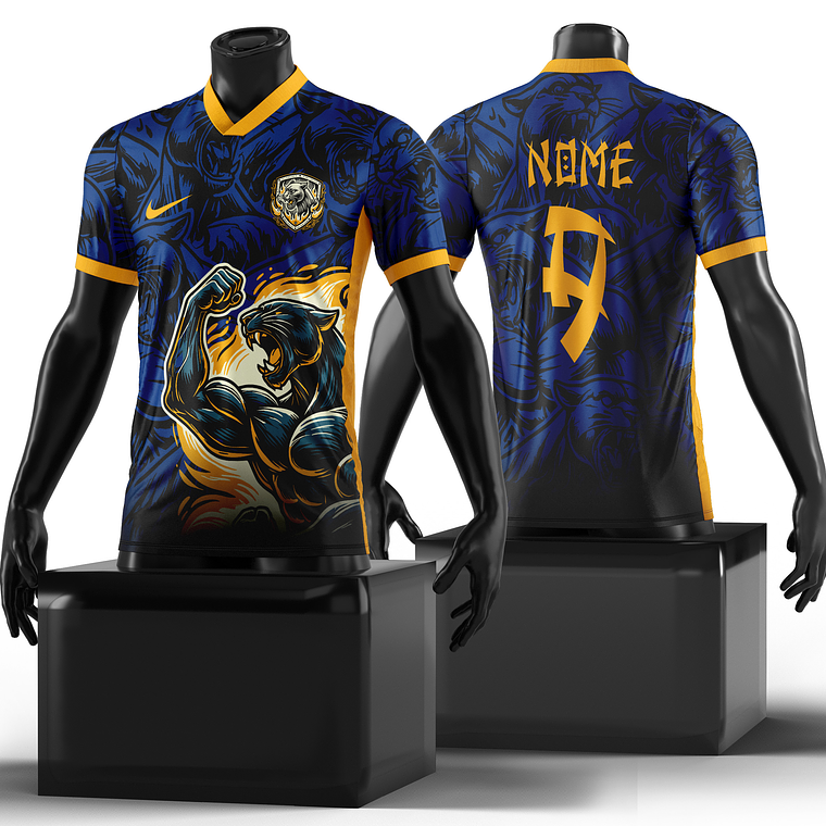 Arte Vetor Camisa InterClasse Pantera 282 1