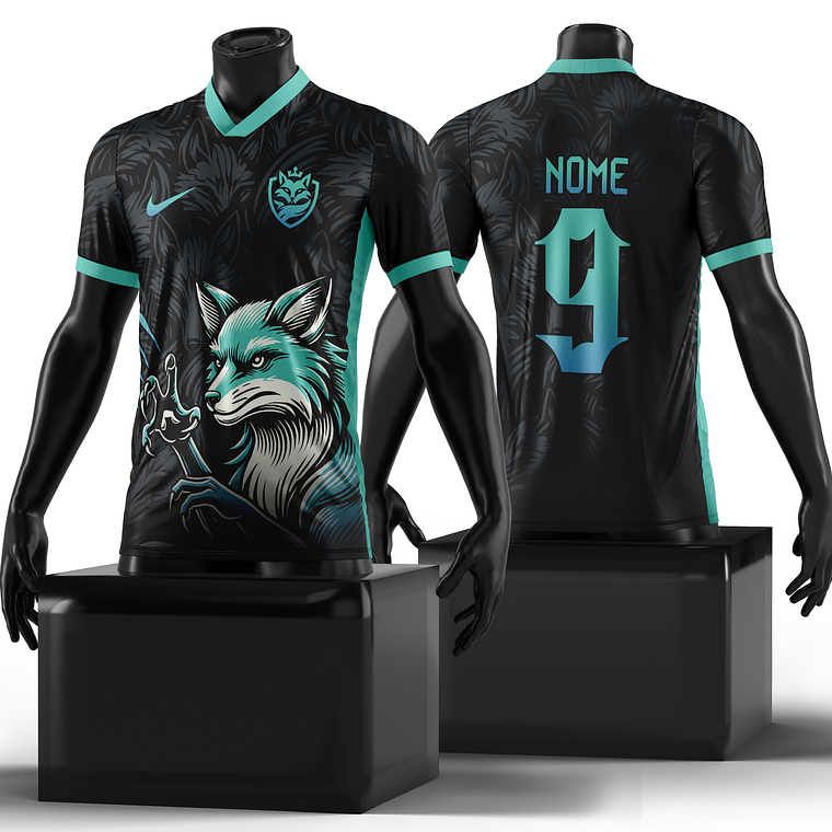 Arte Vetor Camisa InterClasse Raposa 279 1