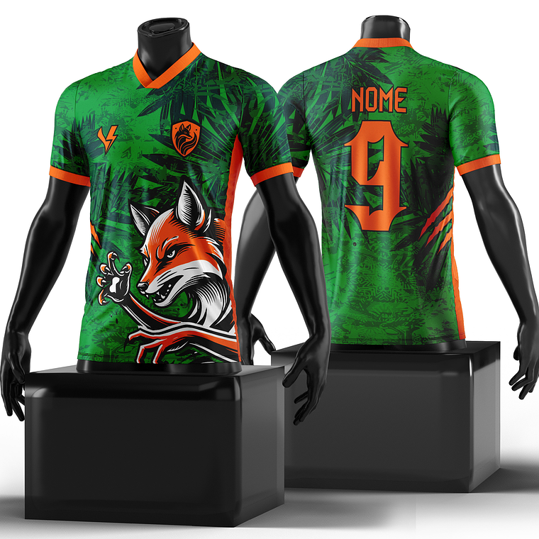 Arte Vetor Camisa InterClasse Raposa 278 1