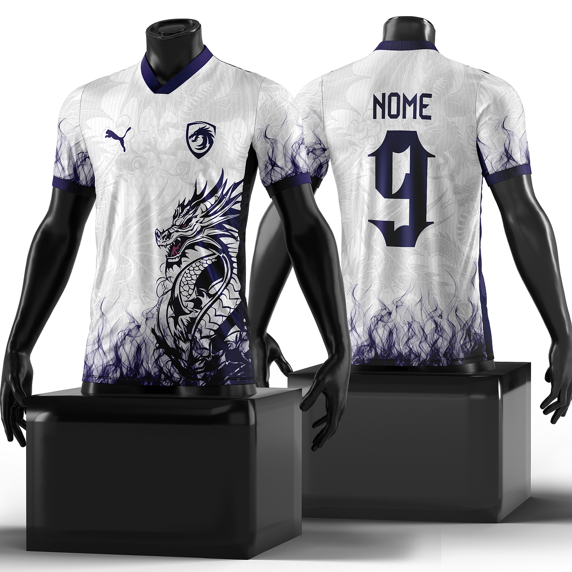 Arte Vetor Camisa InterClasse Dragão 277 1