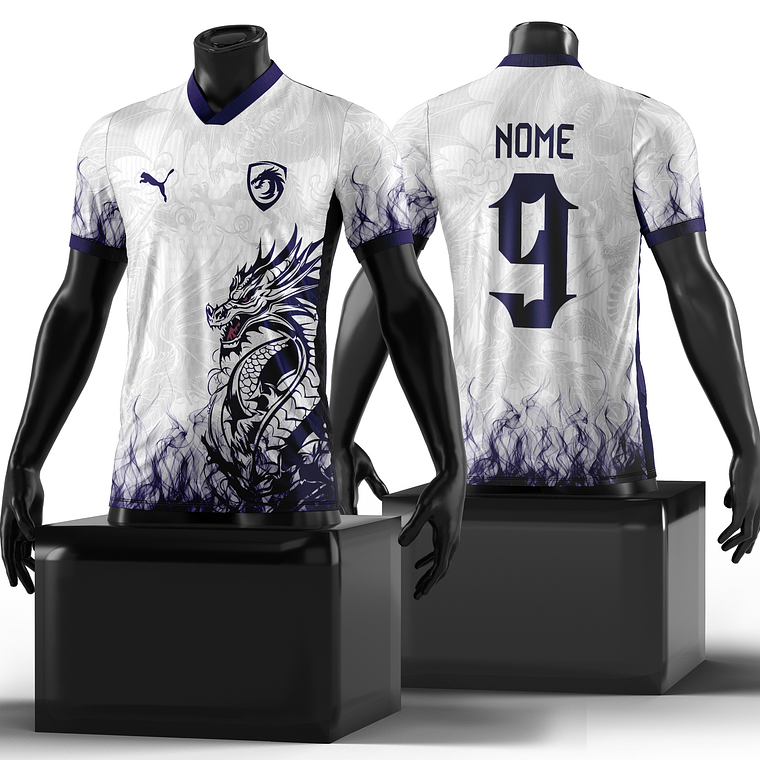 Arte Vetor Camisa InterClasse Dragão 277 1