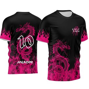 Arte Vetor Camisa InterClasse Dragão Mod-267