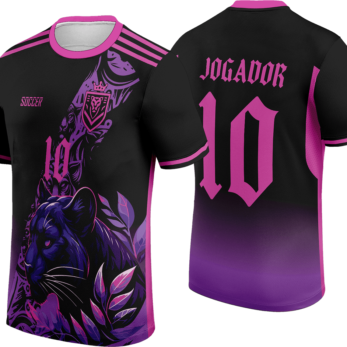 Arte Vetor Camisa InterClasse Pantera Mod-263 1