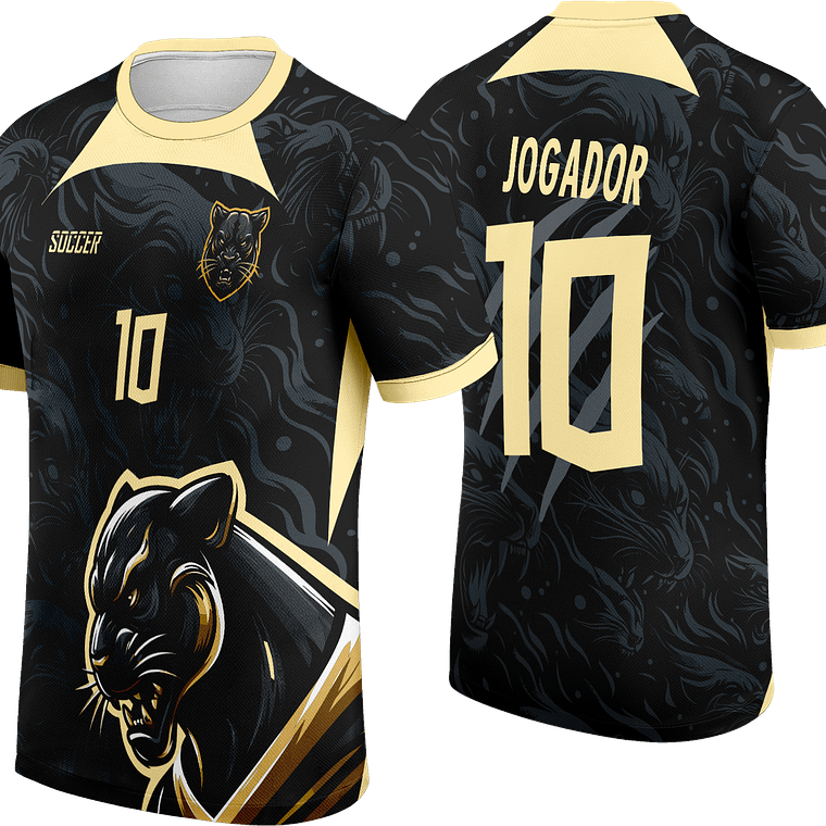 Arte Vetor Camisa InterClasse Pantera Negra Mod-260 1