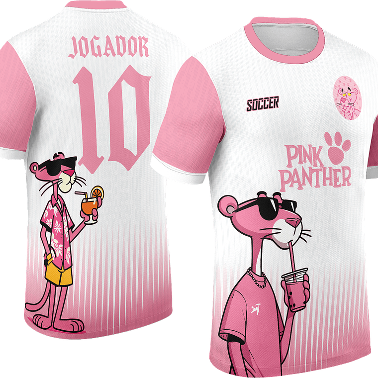Arte Vetor Camisa InterClasse Pantera rosa Mod-258 1