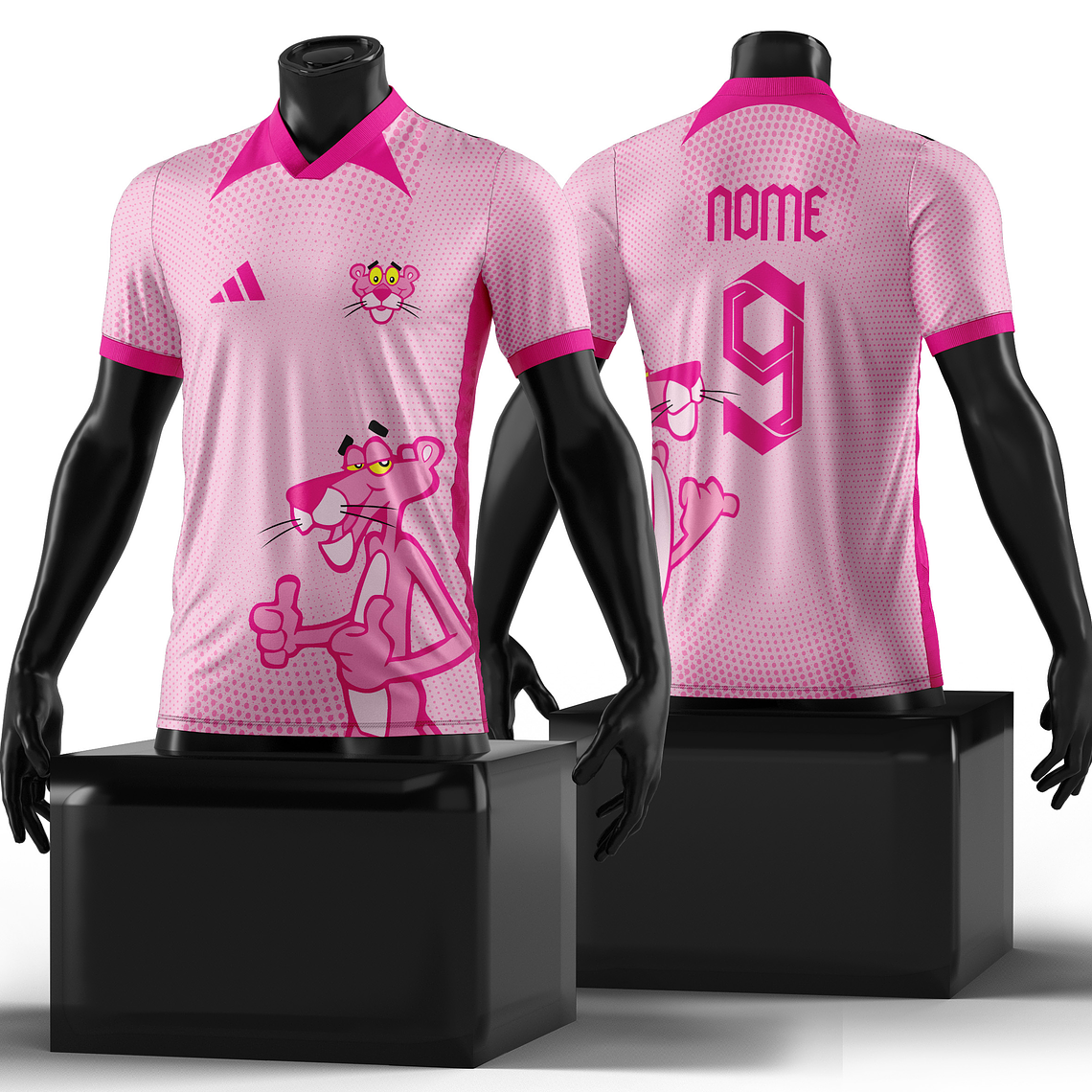 Arte Vetor Camisa InterClasse Pantera rosa Mod-257 1