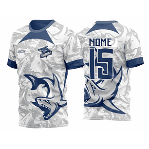 Arte Vetor Camisa InterClasse Tubarão Mod-254