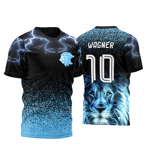 Arte Vetor Camisa Leão Interclasse Mod-241