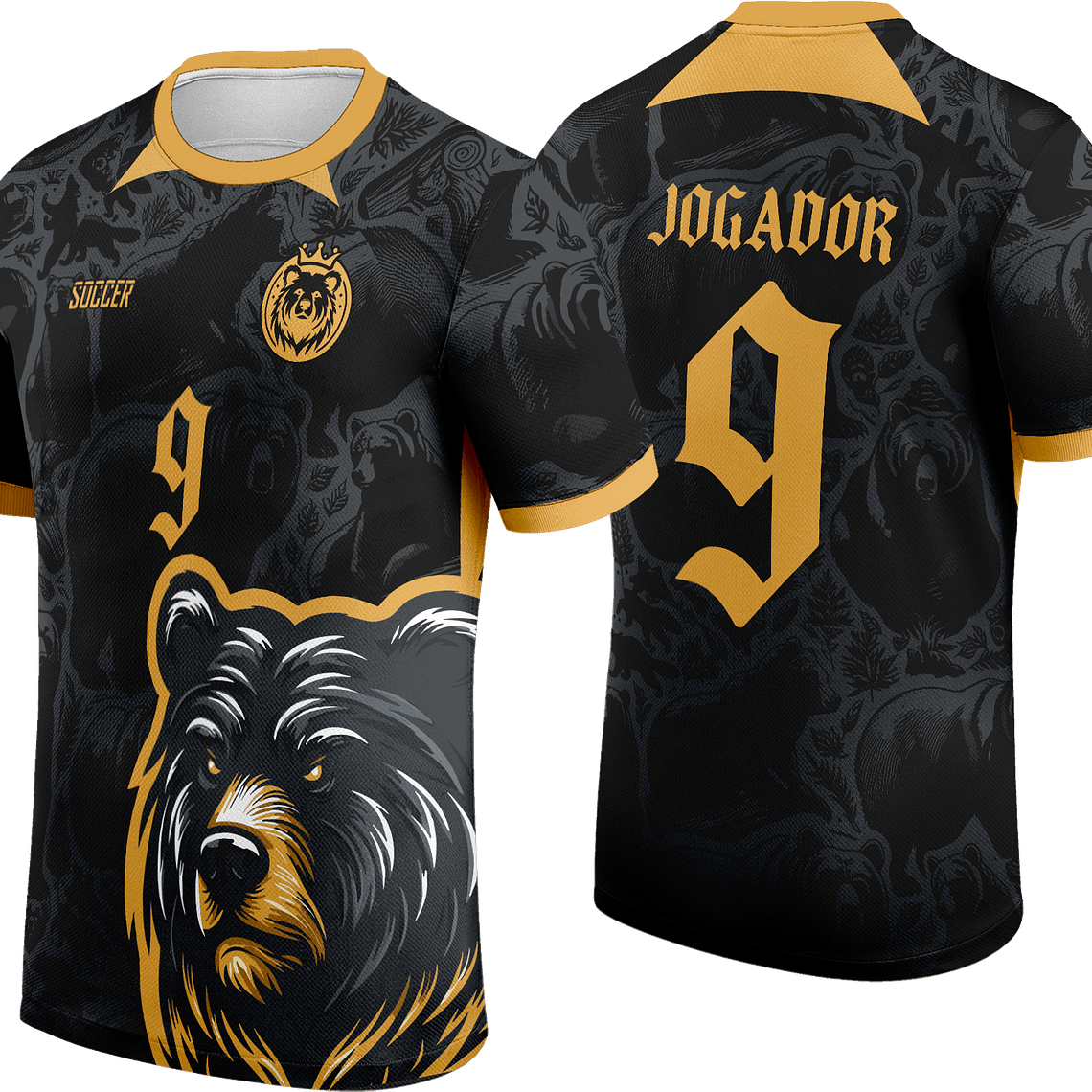 Arte Vetor Camisa InterClasse urso Mod-239 1