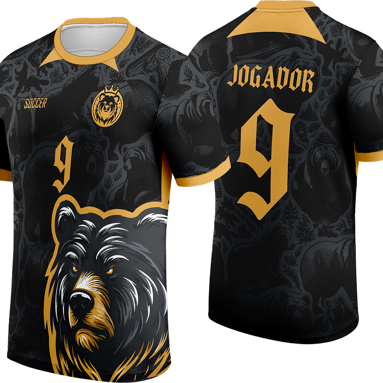 Arte Vetor Camisa InterClasse urso Mod-239 1