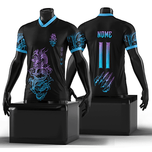 Arte Vetor Camisa Interclasse Dragão Mod-233