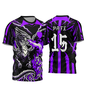 Arte Vetor Camisa Interclasse dragão Mod-225