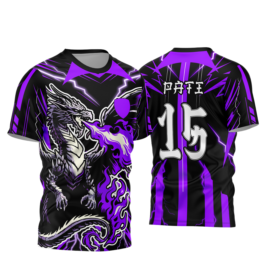 Arte Vetor Camisa Interclasse dragão Mod-225 1