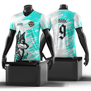 Arte Vetor Camisa Interclasse lobo Mod-220