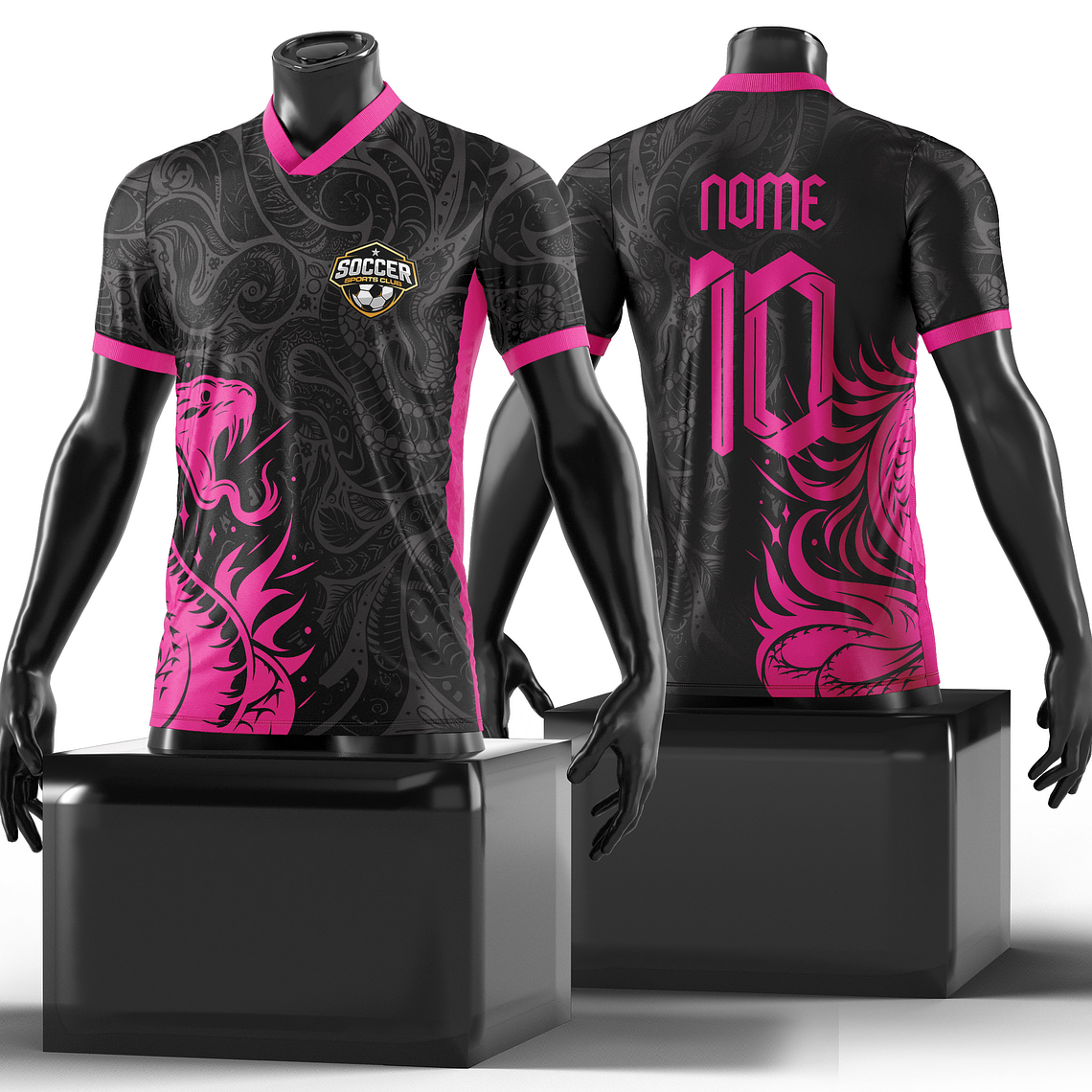 Arte Vetor Camisa Interlasse serpente Mod-218 1