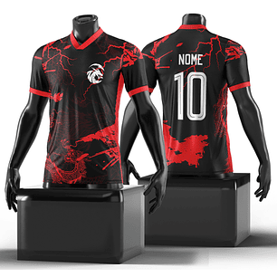 Arte Vetor Camisa Interlasse Dragão Mod-217