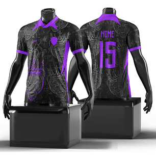 Arte Vetor Camisa Interclasse Urso Coroado Mod-215