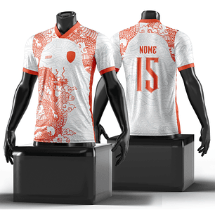 Arte Vetor Camisa Interclasse Dragão Mod-209