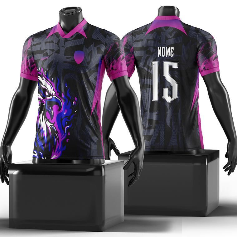 Arte Vetor Camisa intercasse fenix Mod-188 1