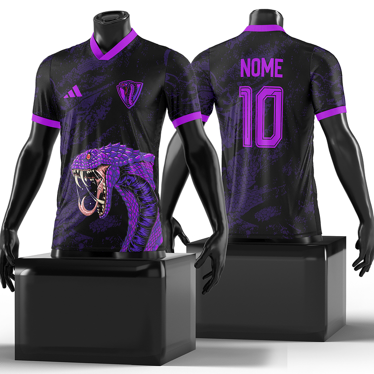 Arte Vetor Camisa interclasse cobra Mod-173 1