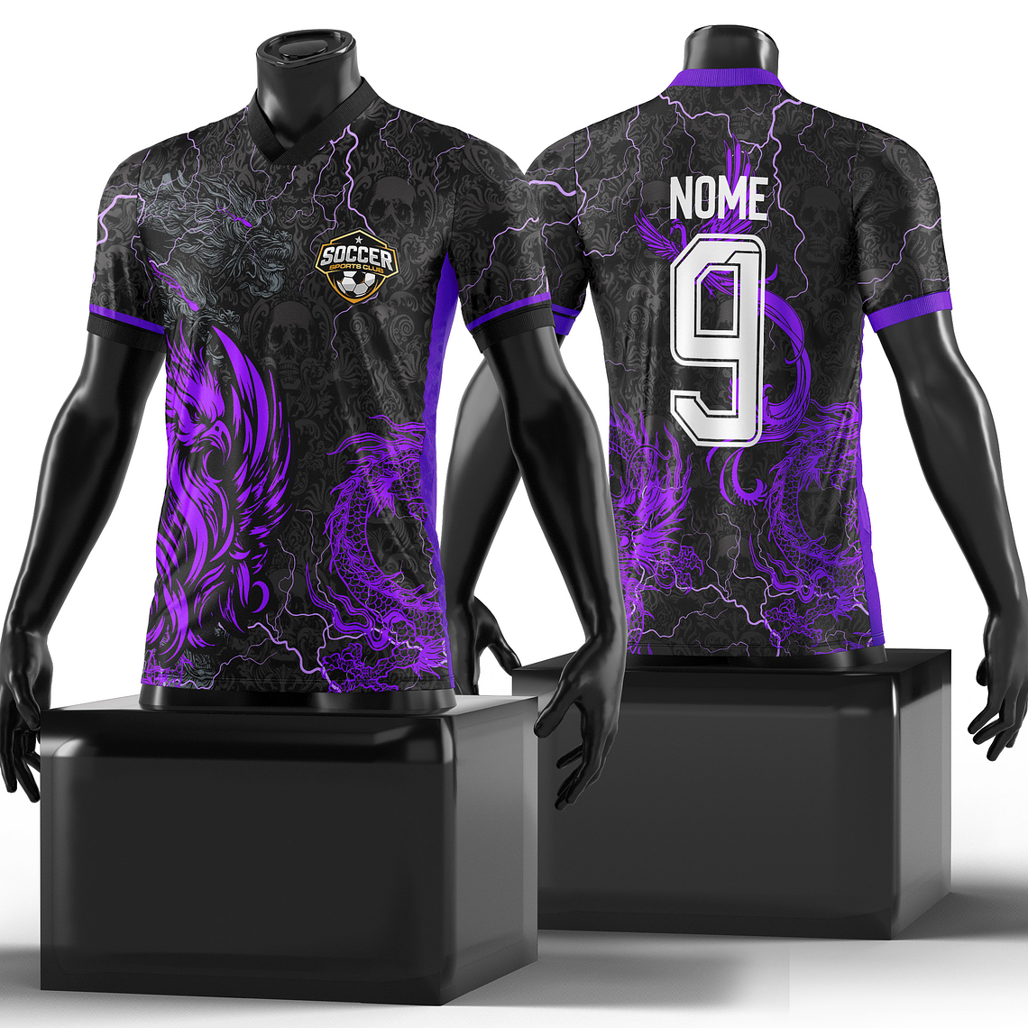 Arte Vetor Camisa Interclasse Dragao Mod-169 1